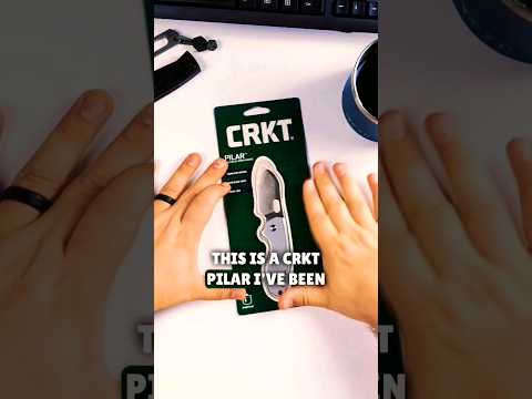 CRKT Columbia River Knife \u0026 Tool XOLOTL Review # 2 EDC Stiletto Blade Flipper