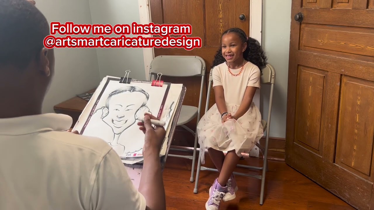Promotional video thumbnail 4 for Art Smart Caricature Design