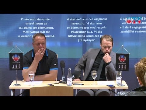Presskonferens: HIF - AIK