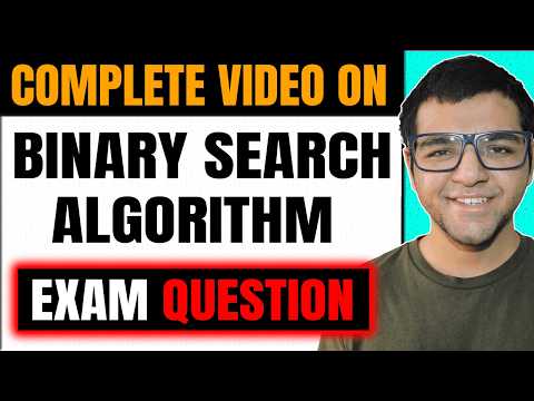 Binary Search Algorithm 🔥