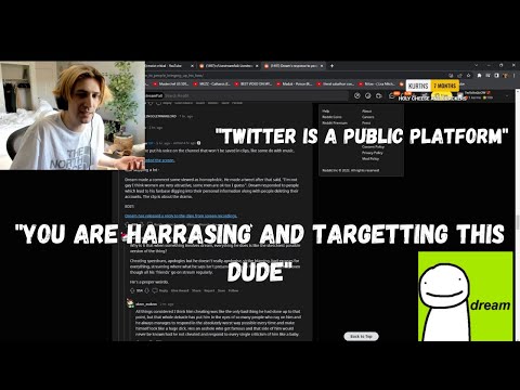 XQC AGREES WITH DREAM