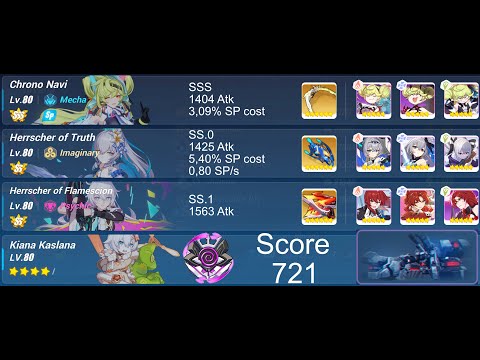 HI3 Nirvana 489D - MHT-3B Nirvana (Fire) [721pts] - SS1 HFS, SS0 HTR, SSS CN - Honkai Impact 3rd