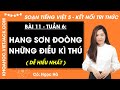 Giải sgk Tiếng Việt lớp 5 Bài 11: Hang Sơn Đoòng những điều kì thú