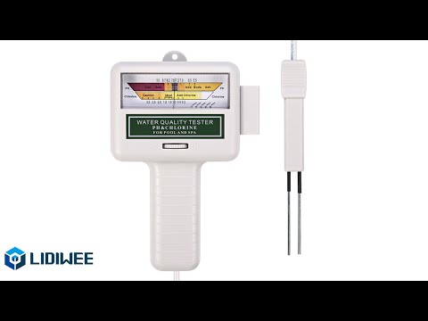 LIDIWEE PH & Chlor Meter Water Quality Tester for Swimming Pool (PC101)