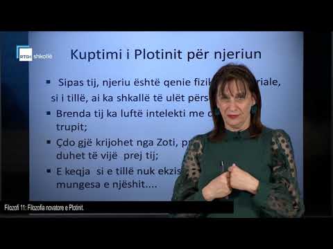Filozofi 11 - Filozofia novatore e Plotinit