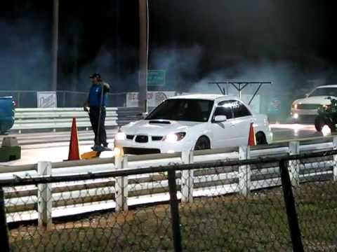 1/8 Mile Built Subaru First Pass