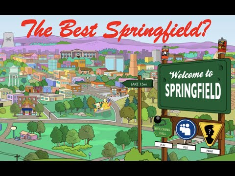 The best Springfield in the Simpsons tapped out My Springfield.