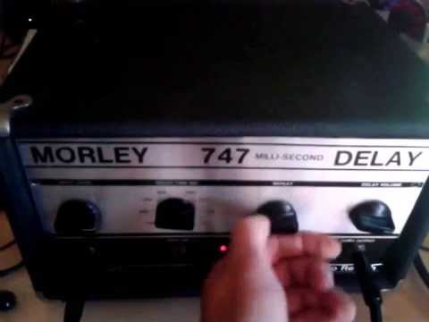 Morley 747ms Oilcan Delay echo Tel Ray