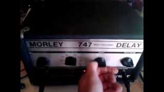 Morley 747ms Oilcan Delay echo Tel Ray