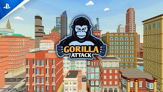 Gorilla Attack - Playstation VR2 Announcement Trailer Trailer