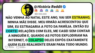 Não Venha Ao Natal Este Ano, Vai Ser Estranho, Minha Mãe Disse. Meu Irmão Acrescentou Que Sim,....