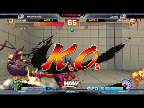 WNF2015 1.2 USF4 GF Nekromantik187(ELF) vs Zakotou(IB)