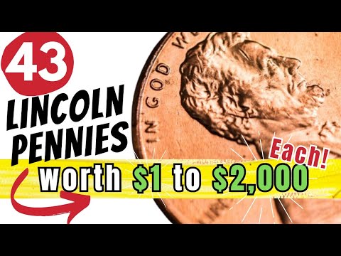 43 Most Valuable PENNIES In CIRCULATION Worth Money!