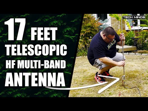 17 FEET TELESCOPIC MULTI-BAND HF ANTENNA MRQ213