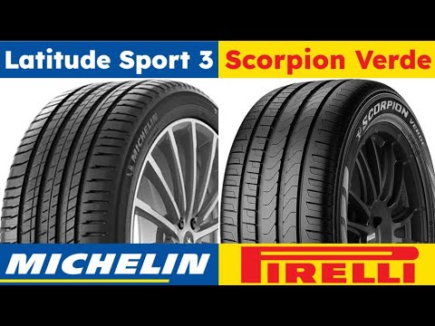 Michelin Latitude Sport 3 vs Pirelli Scorpion Verde
