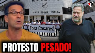 CLIMA TENSO NO SPFC! Casares é COBRADO por torcedores  e pela mídia após vitória contra o juventude