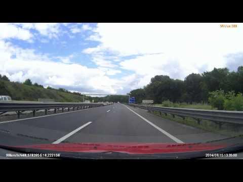 Austria (Österreich) A22 Knoten Stockerau - Knoten Korneuburg X3