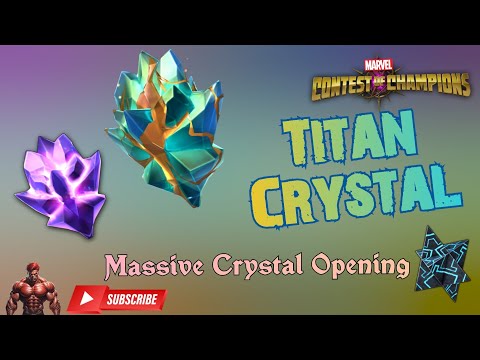 #MCOC - Titan Crystal Triumph: Unveiling Marvel Magic in an Epic First Ever Titan Crystal Opening!🌟🎮