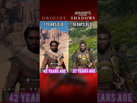 Assassin's Creed Shadows vs Assassin's Creed Origin - Model Physics | Yasuke vs Bayek