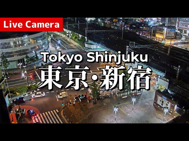 西武新宿駅 pepe前広場 交差点 （YUNIKA VISION前）