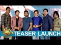 Sound Party Movie Teaser Launch By Sampath Nandi Vj Sunny Hrithika Srinivas Sanjay Sheri FT