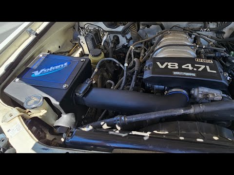 01-04 sequoia cold air intake install