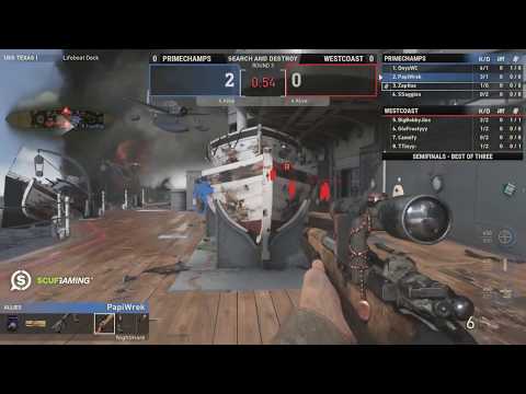 PrimeChamps vs WestCoast - Prime $2,500 4v4 S&D - Semifinals - January 26th