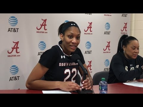 POSTGAME: A'ja Wilson on Alabama — 2/8/18