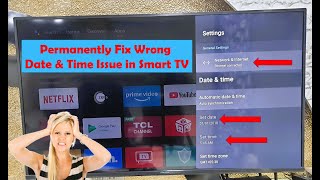 Permanently Fix Smart TV Wrong Date & Time Keeps Changing After Every Restart (No Internet)