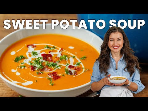 Creamy Sweet Potato Soup Recipe – The Ultimate Comfort Soup for Fall