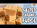 Salted Caramel Fudge Recipe Tutorial Shorts
