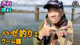 原西＆岡村のハゼ釣り②【ワーム】