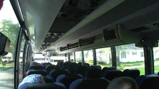 preview picture of video 'Greyhound bus trip through northern U.S.: (13) Ashtabula, Ohio to Erie Pennsylvania 2010-08-31'