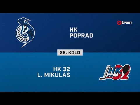 28. kolo: HK Poprad - HK 32 Liptovský Mikuláš 4:1 (HIGHLIGHTY)