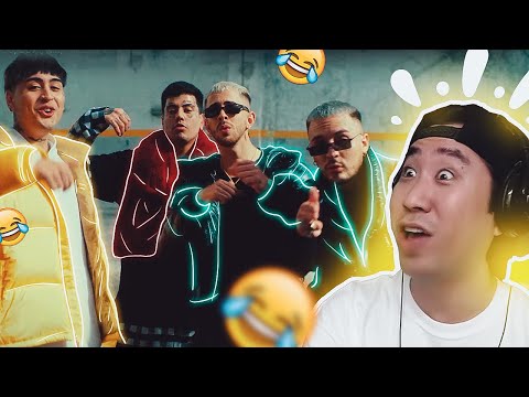 Coreano reacciona a No me conocen remix 😂 Bandido, Duki, Rei, Tiago PZK