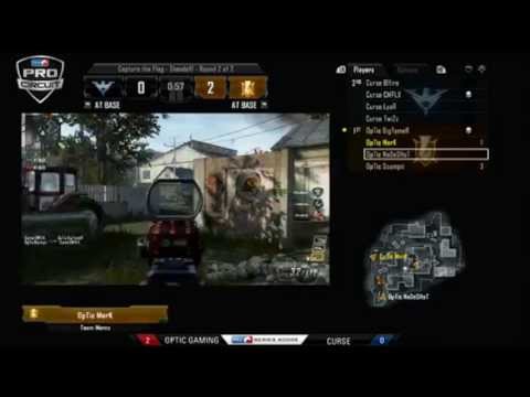 OpTic Gaming Vs. Curse Capture the Flag - MLG Anaheim Spring Championship 2013 Pt.2