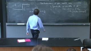 Particle on the forbidden region