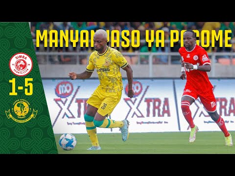 PROFESA WA MPIRA! TAZAMA PACOME ZOUZOA ALIVYOWANYANYASA WACHEZAJI WA SIMBA KWA MKAPA