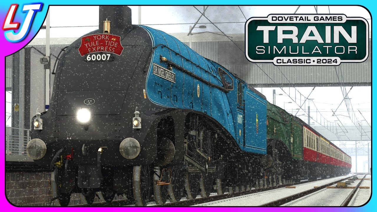 Train Simulator - Sir Nigel Gresley - The Last Train Before Christmas! (LIVE)