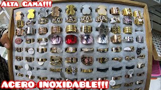 😍JOYERÍA ALTA GAMA EN ACERO INOXIDABLE🤑 BRAZALETES COLLARES ARETES RELOJES PULSERAS CHARMS ANILLOS!🤯