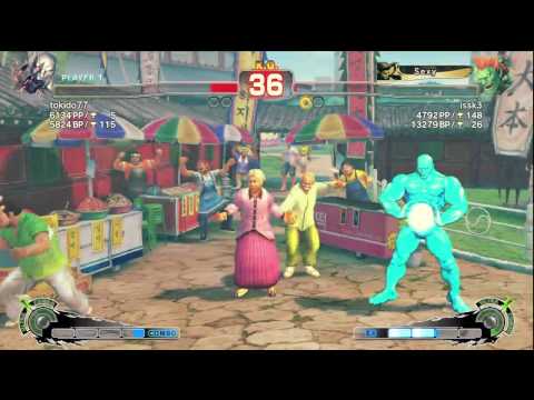 SSF4AE - Tokido [Seth] VS issk3 [Blanka]