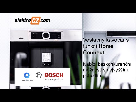 Vestavný plně automatický kávovar Bosch CTL636ES6
