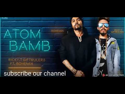 Atom bomb | BOHEMIA | Ricky T Giftrulers | Jass Records | Latest punjabi song 2019| atom bamb