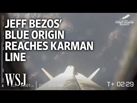 Jeff Bezos’ Blue Origin Space Flight Reaches the Karman Line WSJ