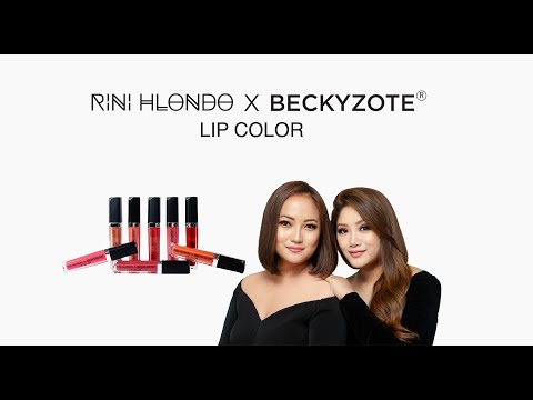 Rini Hlondo X BeckyZote LIP COLOUR LAUNCH