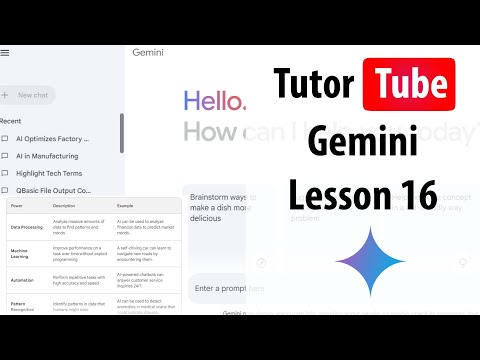 Google Gemini Lesson 1 Accessing Gemini