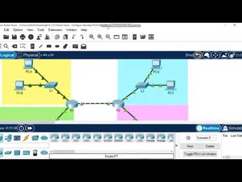 4.1.3.5 Packet Tracer - Configure Standart IPv4 ACL