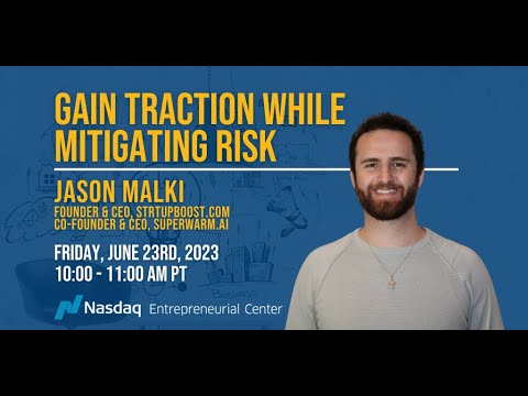 Gain Traction While Mitigating Risk with Jason Malki - YouTube