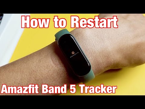 Amazfit Band 5: How to Restart / Reboot