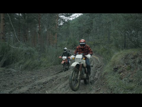 🌲VINTAGE Trail Motorcycles OFF ROAD Trip (Yamaha XT 600 & Honda XR 400 ) 🌲